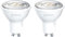 sailsco Energieklasse A GU10 LED Warmweiss Lampe,3.3W 600LM 2700K Warmweiß GU 10 Spot Energiesparlampe,83W Glühbirne Ersetzt,36 Grad Abstrahlwinkel G10 Leuchtmittel,Nicht Dimmbar LED Birne,2 Stück
