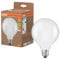 OSRAM en forme de globe classique, avec filament LED décoratif au design givré, classe d'efficacité énergétique A, E27, 5 W, 1055 lm, 4000 K, blanc froid. Sans échauffement, 100% lumière immédiatement