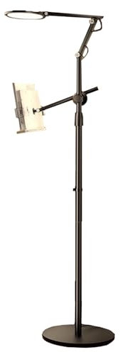 Bodenständer zum Lesen von Büchern, freihändiger Buchständer, Bodenleseständer, Buchhalter, Kochbuchständer, personalisierbar, höhenverstellbar, zum Lesen auf dem Bett, Sofa, Boden, Schreibtisch