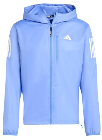 adidas Hombre Own the Run Jacket, Blue Fusion, S