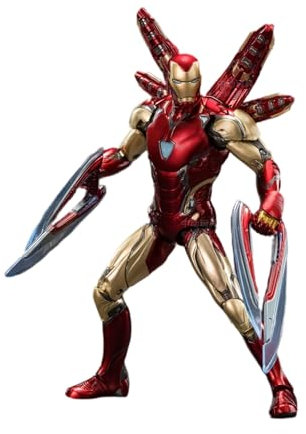 ZD Toys Infinity Saga: End Game Iron Man Mark 85 MK85 (1.0 Version), 1/10 Scale, Pre-painted Complete Action Figure