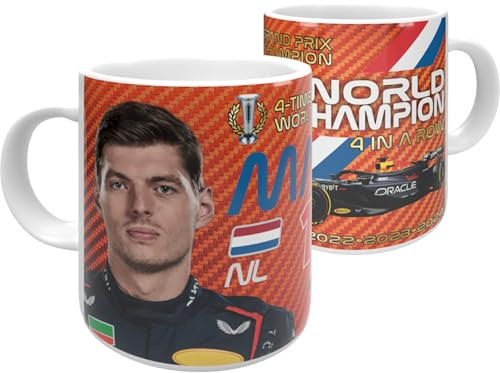 Partisan Max Mug 4-Time Champion 2024 - Tazza da 325 ml, colore: Arancione