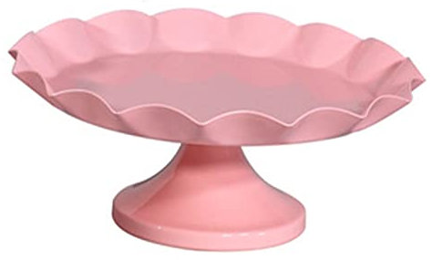 Présentoir à Gâteaux Rose pour Mariages – Joli Présentoir à Desserts en Fer – Disponible en Taille Petite, Moyenne, Grande – pour Les Friandises Sucrées et Les Célébrations