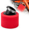 Tunejoy Filtro Aria per Moto 38mm Filtro Aria Spugna Doppio Strato ATV Bocca Obliqua per 50cc 70cc 90cc 110cc Quad Buggy Scooter Dirtbike Moto Go Kart Rosso