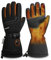 HEWINZE Guantes térmicos para hombres y mujeres con batería recargable, guantes térmicos eléctricos, guantes impermeables, calentadores de manos recargables, actividades al aire libre de invierno para