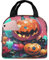 Lonchera de Halloween para mujeres y hombres, bonita bolsa de almuerzo a prueba de fugas, gran capacidad para el trabajo, viajes, picnic