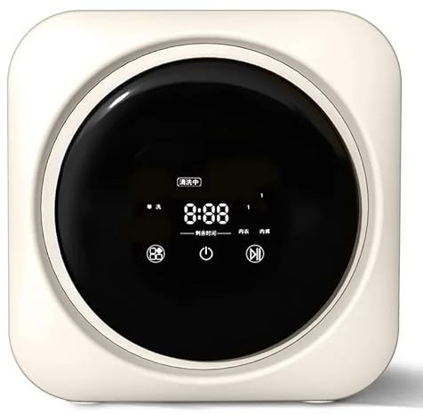 Mini lavadora de pared y secado, secadora compacta y centrifugadora para espacios pequeños
