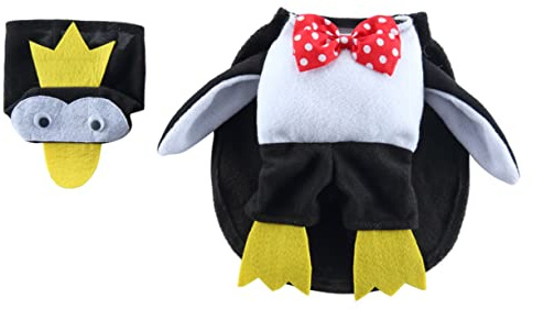 UPKOCH Penguin Hundecape Haustier Kostüm Halloween Umhang Welpen Party Dekoratives Cape Atmungsaktiv Strapazierfähig XL
