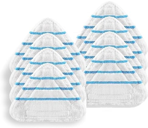 8 pz Serpillere Scopa Vapore,Vapore per scopa a vapore per Silvercrest Lidl Universal,Accessori per pulitori a vapore,Custodia in microfibra