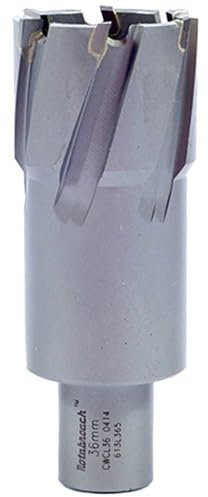 Rotabroach TCT Annular Cutter Mag Drill Bit - Tungsten Carbide Tip, Perfect for Various Tough Steels (up to 1400 N/mm².), Aluminum and Cast Iron | 50mm DOC, 17MM Diameter