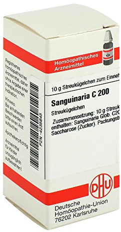 SANGUINARIA C 200 Globuli 10 g