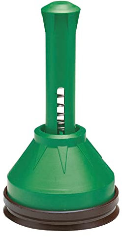 PARODI & PARODI- Nuovo Asco Stura Lavandini e Scarichi, Ventosa Sturalavandini a Molla, Stura Wc a Doppia Azione, Ideale per Lavandino Doccia e Water, Facile da Usare, Sturascarichi Ultraresistente