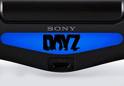 Play Station PS4 Lightbar Sticker Aufkleber Invertiert Day Z (schwarz)