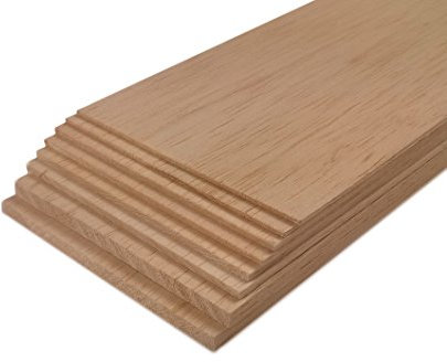 Balsaholz Paneele Bargain Stück