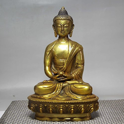 YUNHAO Buddha-Statue Shakyamuni, tibetische Buddhis, Bronze
