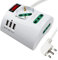 Extrastar Multipresa da Scrivania/Tavolo con 3 Presa USB,Presa con interruttore automatico di protezione 10A,Bianco,2500W,3 Prese (2 ITA/Schuko),1.5M