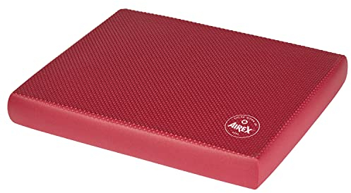 Airex Balance-Pad Cloud Ruby Red - Cojín de Entrenamiento (Espuma Muy Suave, 50 x 41 x 6 cm)