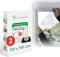 Novatool Fliegengitter Fenster 130x150 anthrazit 2 Stück individuell kürzbar Insektenschutz Fliegennetz Fensternetz Mückennetz Mückengitter Fenstergaze