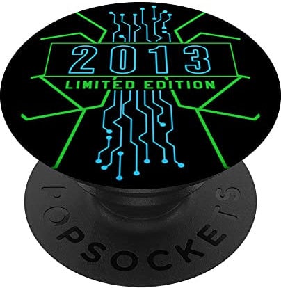 Birthday Year 2013 Limited Edition Gaming Gift Nerd Computer PopSockets Swappable PopGrip