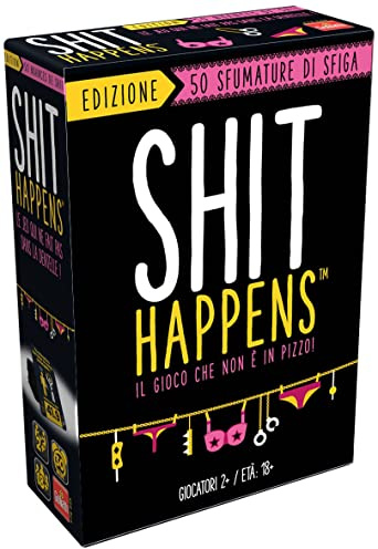 Goliath Shit Happens 50 Sfumature Di Sfiga (Italienisch Version), Kartenspiel ab 18 Jahren
