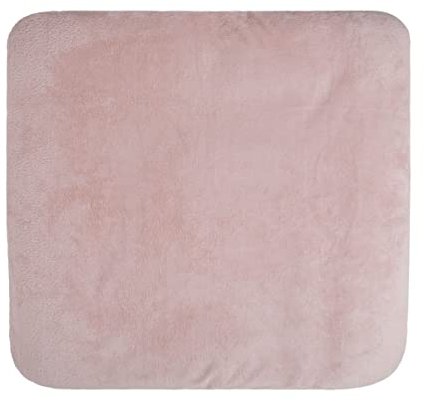 Baby's Only - Baby Wickelauflagenbezug 75x85 cm - Wickelauflage Cozy - Bezug für Wickelunterlage - Aus Teddy-Stoff - Alt Rosa
