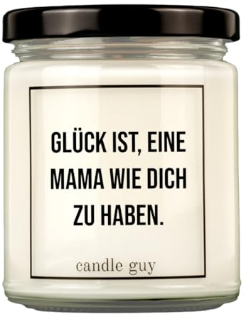 candle guy Duftkerze im Glas [Brennzeit 70h] - Duft-Kerze handgemacht mit Spruch | Freches Geschenk für Frauen, Freundin, Geburtstag | 100% Sojawachs, schöne natürliche Düfte mit ätherischem Öl