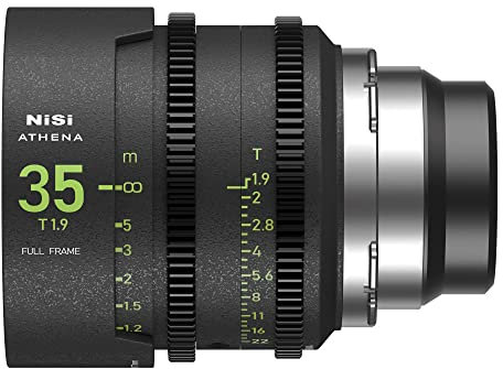 NiSi Athena 35mm T1,9 Prime Cine Objektiv Vollformatobjektiv für PL-Mount