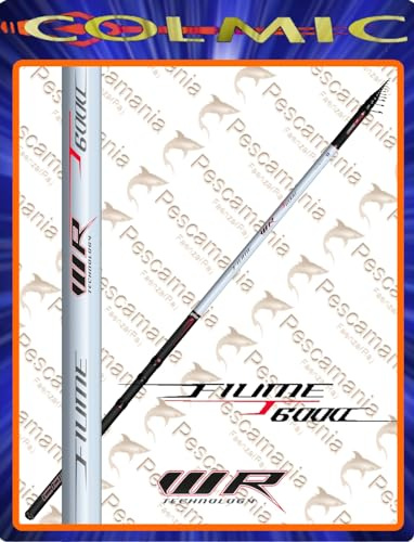 COLMIC Fluss WR T-6000 5,00 m FUJI Bolognese Angelrute Fischrute