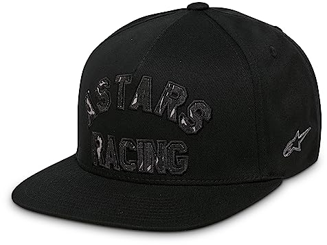 Alpinestars Unisex Assured Hat Baseball Cap, Schwarz, Einheitsgröße