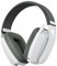 BINNUNE BW06 Cuffie Gaming Wireless, 2,4 GHz Cuffie Gaming con Microfono per PS5, PS4, PC, Switch, Mac, Mobile, Cuffie per PS5 con Stereo, Cuffie Bluetooth Over Ear, Batteria da 60 Ore Bianco