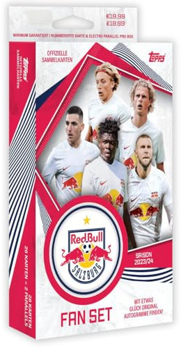 Generisch Topps RB Salzburg Sammelkarten Team Set 2023/24