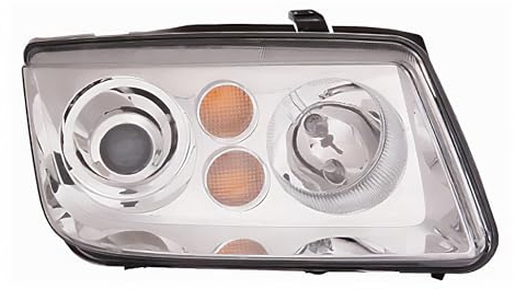 Ras Ricambi Auto Store Scheinwerfer rechts Xenon mit Elektromotor kompatibel mit Volkswagen Bora von 09-1998 bis 12-2005 (2ds E H7 Lampen)