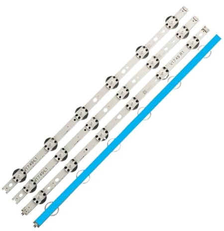 RTRCAGAKM Tira de LED Compatible con LG 49 V17 49UJ670V 49UV340C 49UJ6565 ART3 2862 2863 6916L-2862A 6916L-2863A V1749R1 V1749L1