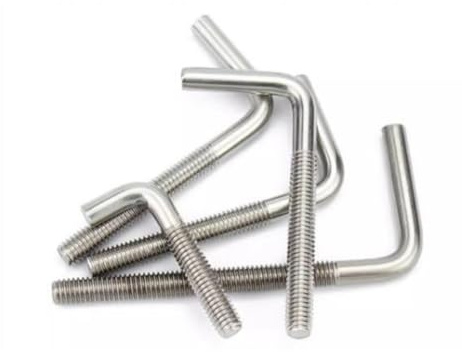 20 pezzi 7/ Bullone di ancoraggio ad angolo retto a forma di L Vite M4 304 Vite ad angolo retto in acciaio inossidabile(60mm)