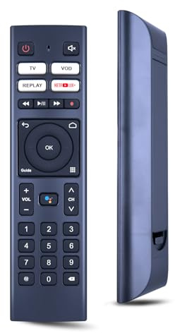 RYQIF Télécommande de rechange pour SFR Connect TV V2 avec Google Assistant