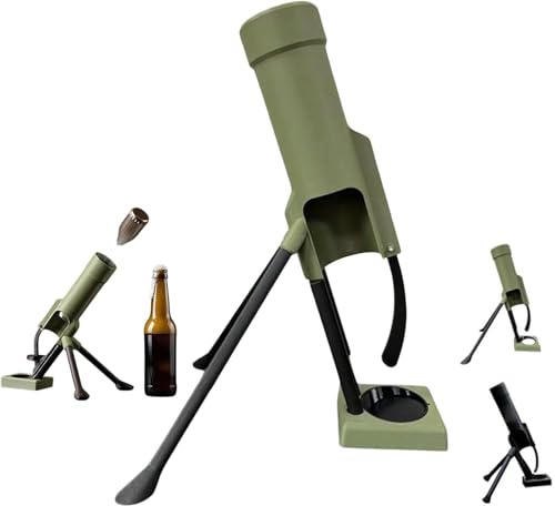 Décapsuleur Bière Original avec Lanceur de Capsule, Ouvre-Bouteille de Table, pour Bouteilles à Long Col 5-6 cm, Accessoire Bar Maison, Idée Cadeau Homme Apéro Anniversaire
