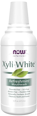 NOW Xyliwhite Mint Mouthwash 473mL