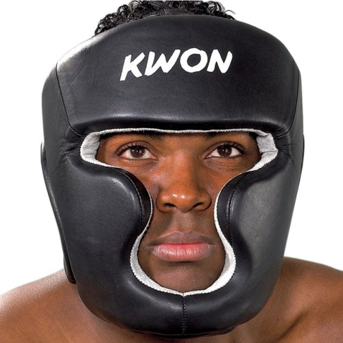 KWON® Kopfschutz 40070 Fight Plus CE Wing Tsun Kick Thai Boxen