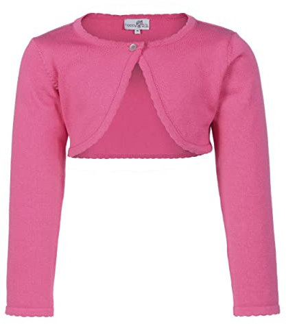 Happy Girls Basic Bolero - Cardigan Raggazze, Rosa (Pink 36), 152 cm