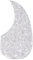 Musiclily Übergroße Teardrop Schlagbrett Selbstklebender Pickguard für Martin D28 Style Akustikgitarre, White Pearl