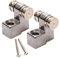 2Pcs Guitar Roller String Trees Retainer Guides Guitar Parts Chrome
