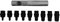 PAULIMOT Locheisen-Set mit Halter 2-10 mm, 10-teilig