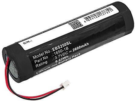subtel, Akku kompatibel mit Eschenbach SmartLux, SmartLux 2.5 (2600mAh, 3.7V) Ersatzakku Lithium-Ionen 3.7V