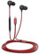 Thore Auricolari per iPhone 13 (V60) con cavo in ear Lightning con microfono/telecomando per iPhone 12/11/Pro Max/Xr/Xs Max/X/8/7, colore: Rosso
