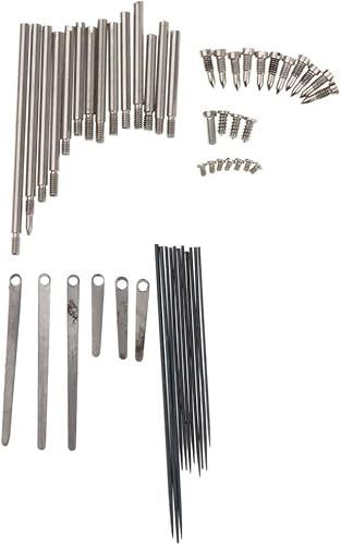 Tenlacum 1 Satz Klarinetten-Reparatur-Werkzeug-Set mit Federblatt-Schlüsselrollen.