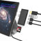 Surface Pro Docking Station USB Hub Adapter, SD & TF/Micro SD Memory Card Reader, 4K HDMI Port Converter for Surface Pro 6/5/4