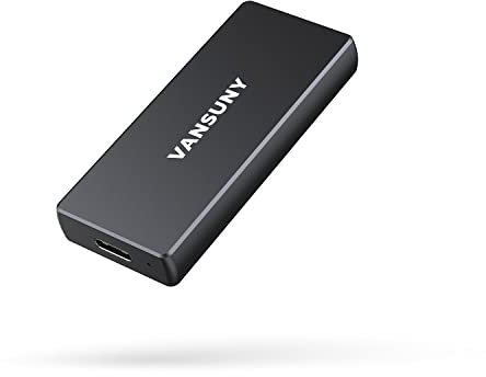 Vansuny SSD Externe 500 Go, Disque Dur Externe SSD 500 Go Ultra Mini Mince USB 3.1 Type C pour PC/Desktop/Laptop/Tablets/Smartphones