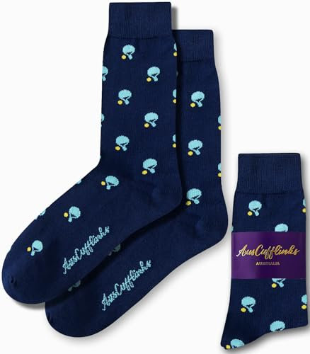 AUSCUFFLINKS Socken für Ihn und Sie | Lustiges Geschenk für Papa und Mama | Happy Gift Tischtennis Socken | Einheitsgröße