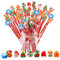 Gudotra 48 Pezzi Matite Natalizie per Bambini Gadget Natalizi Bambini Matite Natale in Legno con Gomma Regalini Natale Bambini Gadget Compleanno Bambini
