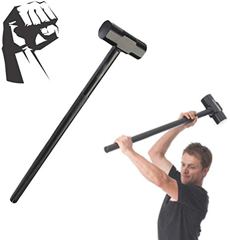 ZhiLianZhao Gym-Hammer Gewichtshammer, Fitness-Hammer, Rutschfester Griff, Sicher Auf Beton- Oder Turnhallenböden,10kg
